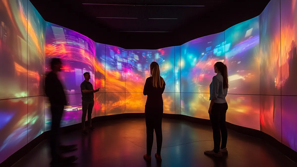 Abstrakte Illustration zum Thema: Friseur-Events und Messen 2026: Networking für Salonbetreiber