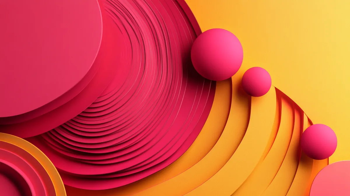 Abstrakte Illustration zum Thema: Frisuren-Trends 2026: So nutzen Salons die Top-Trends für mehr Umsatz