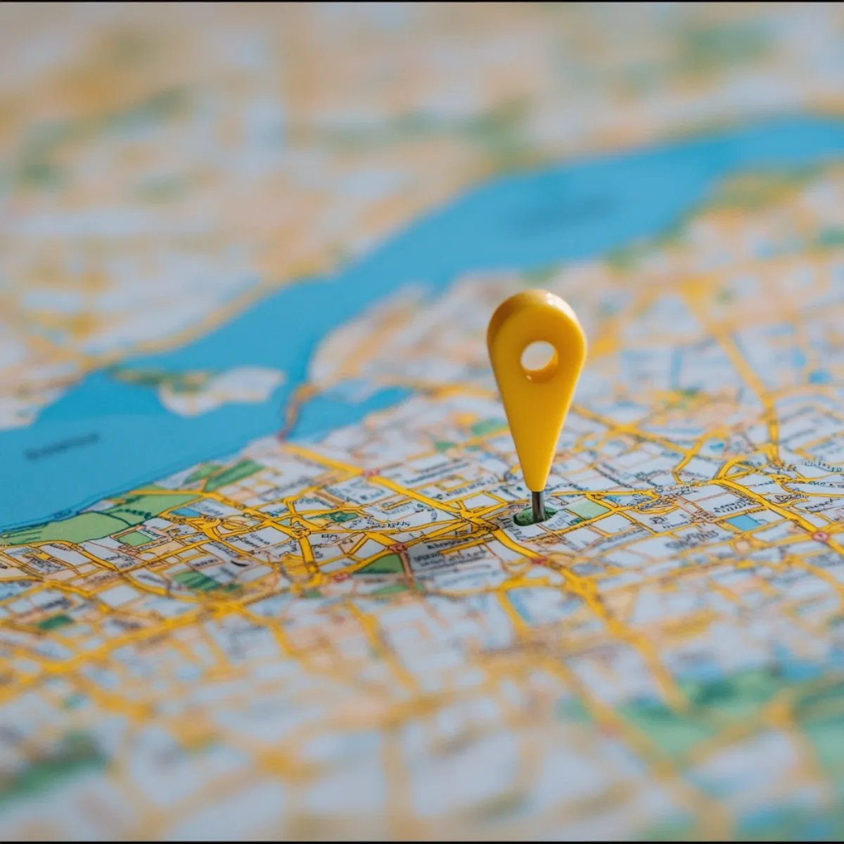 Abstrakte Illustration zum Thema: Local SEO für Friseure: So landen Sie im Google Local Pack