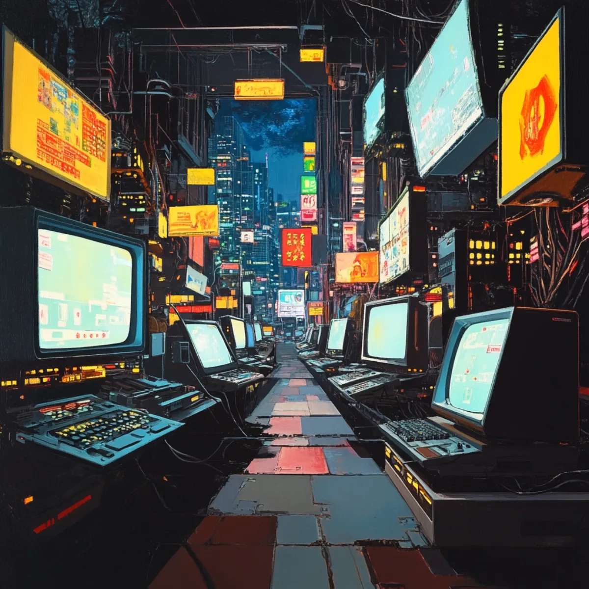 Abstrakte Illustration zum Thema: Friseur-Website erstellen: Was Ihre Salon-Website 2026 können muss